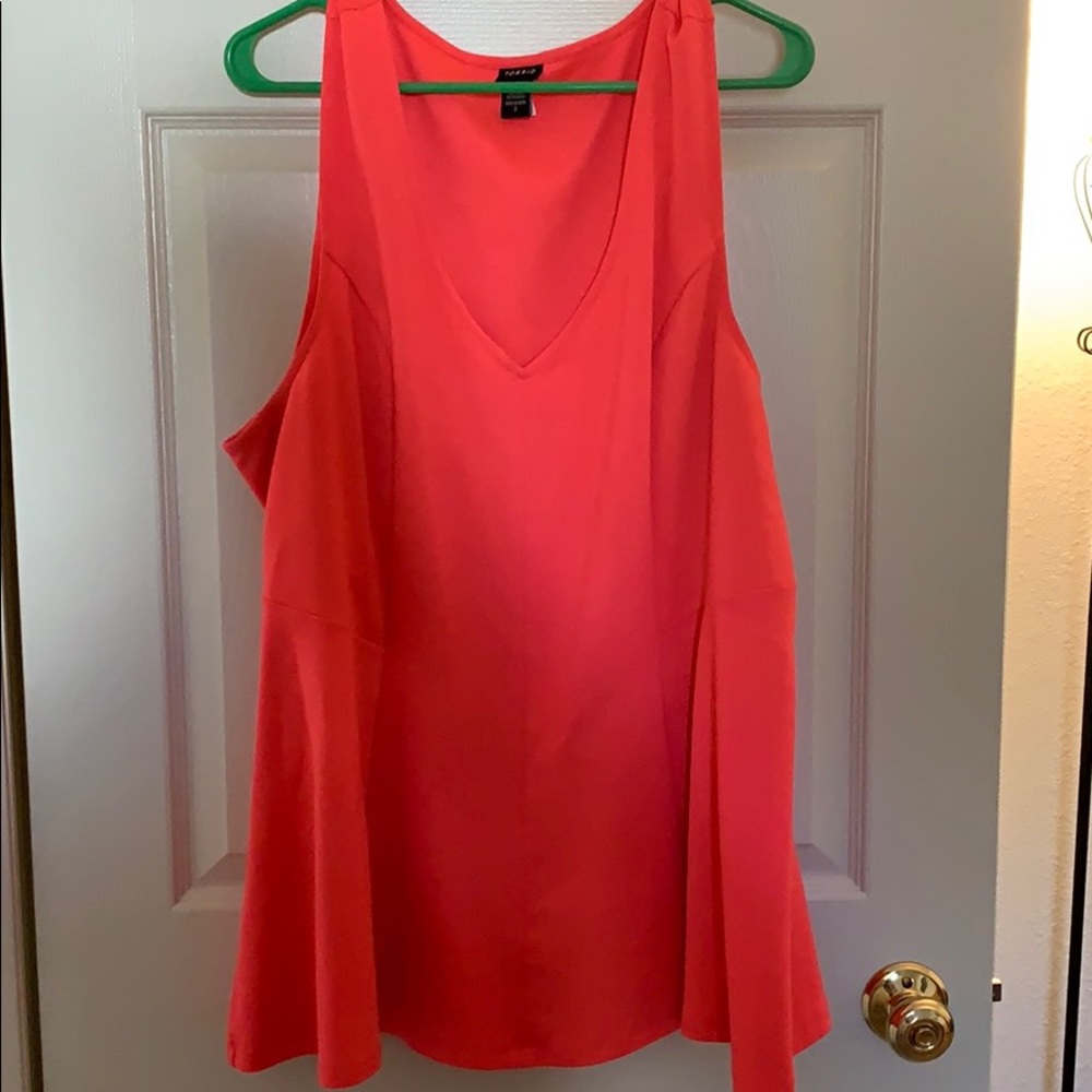 Peplum tank